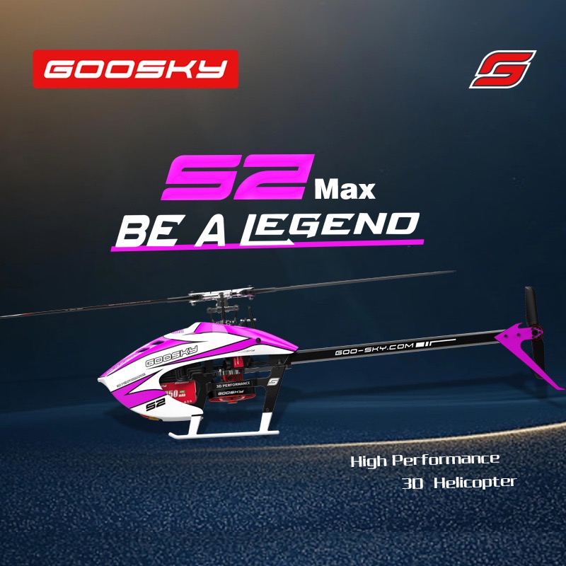 Rc Helicopter Gyro - GOOSKY S2 Max Model Uçak Dahili