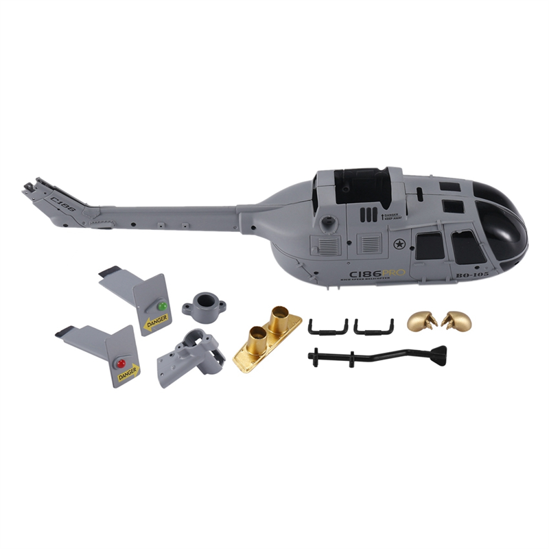Rc Helicopter Coaxial - C186 C-186 Pro kabuk yatak örtüsü