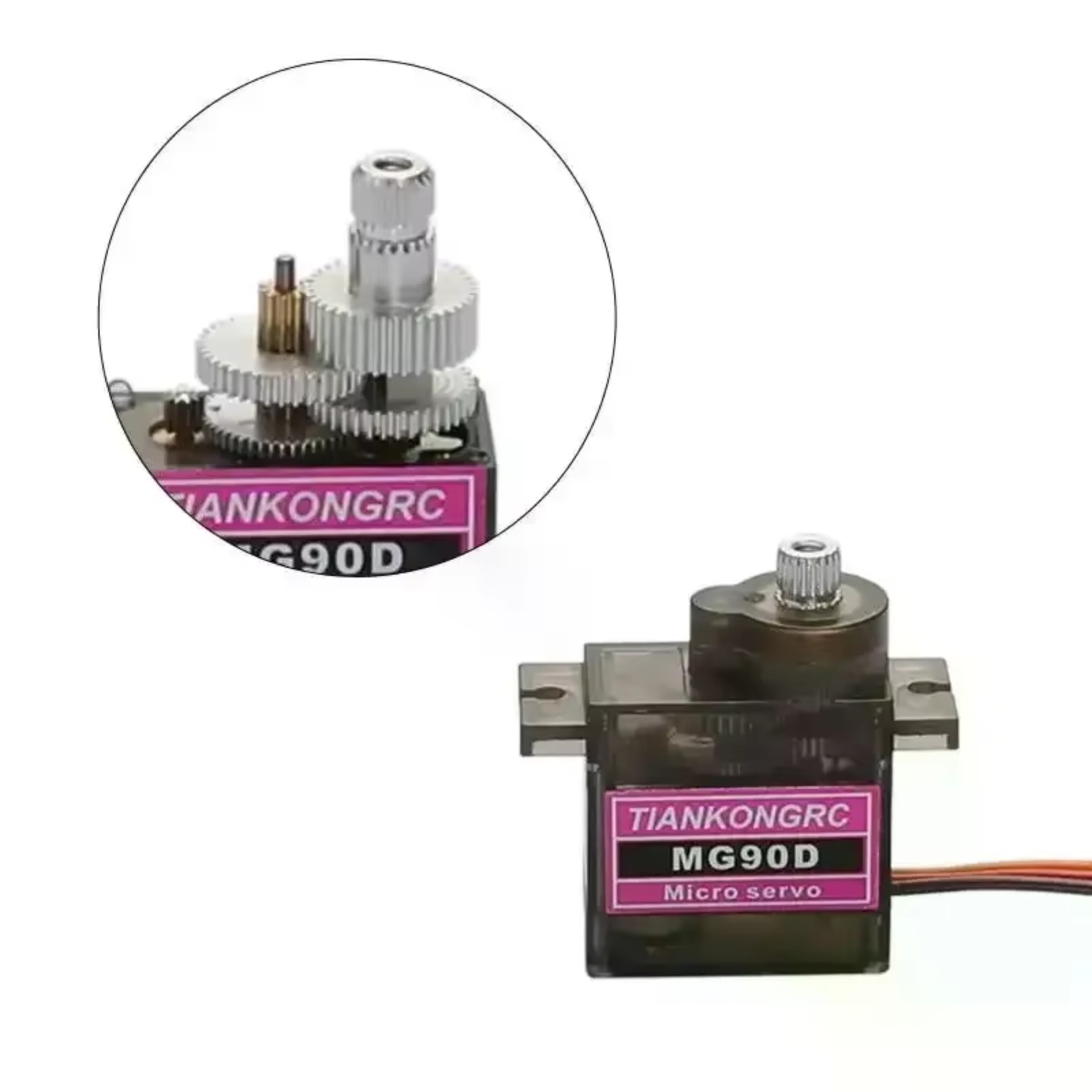 Rc Helicopter Servo - MG90D 9g Metal Dişli Servo Yüksek
