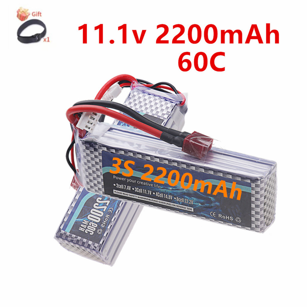 Rc Helicopter Coaxial - 3S 11.1V Lipo Pil Deans T