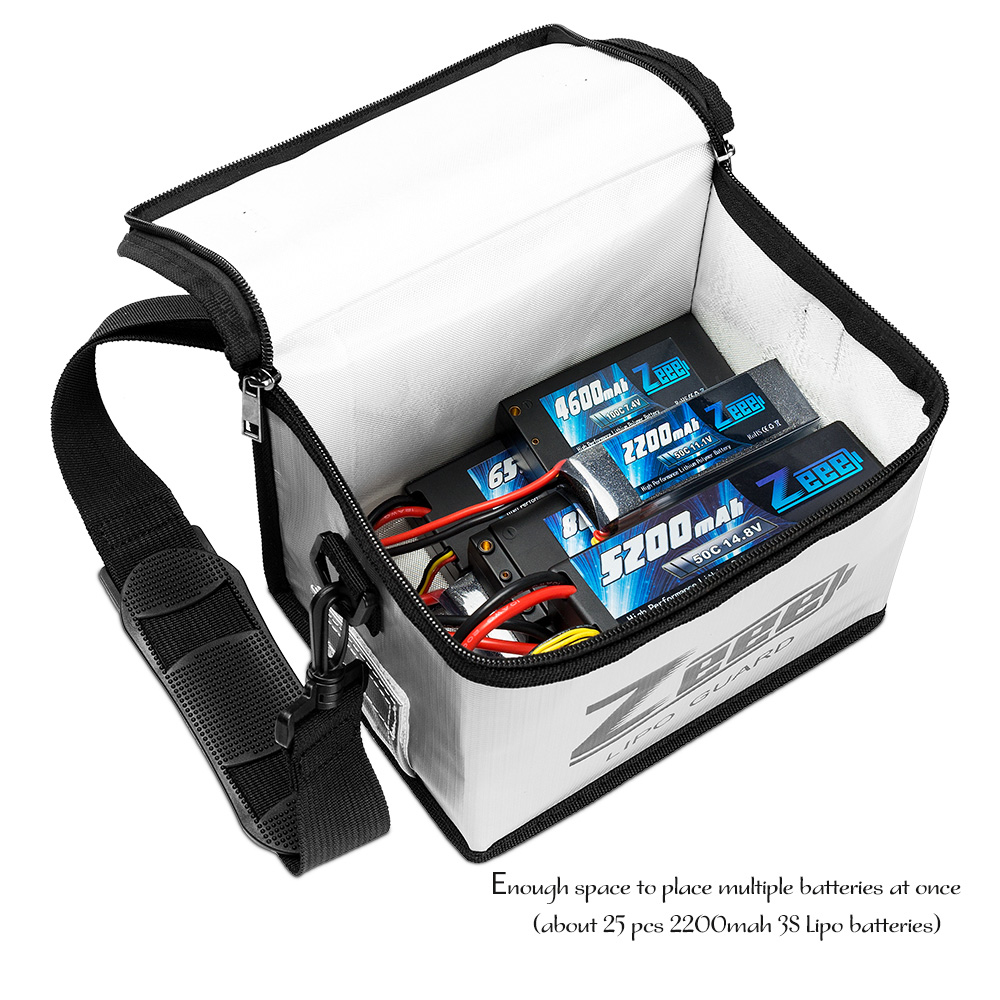 Zeee Lipo Pil Güvenli Çanta 21 - Rc Helicopter Bag incelemesi ve fiyatı