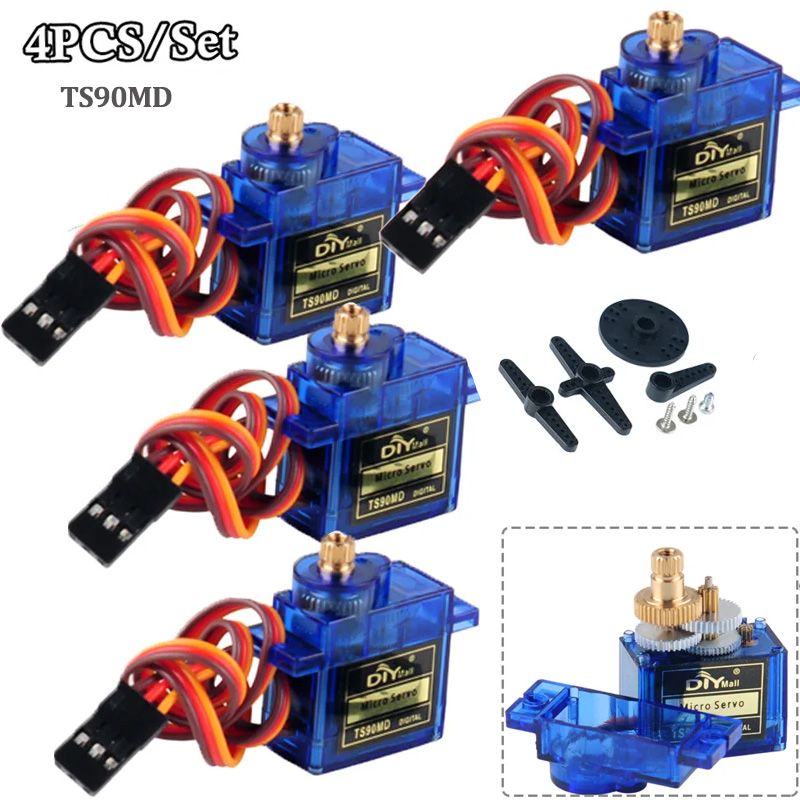 4 Adet TS90MD Mikro Dijital Se - Rc Helicopter Servo incelemesi ve fiyatı