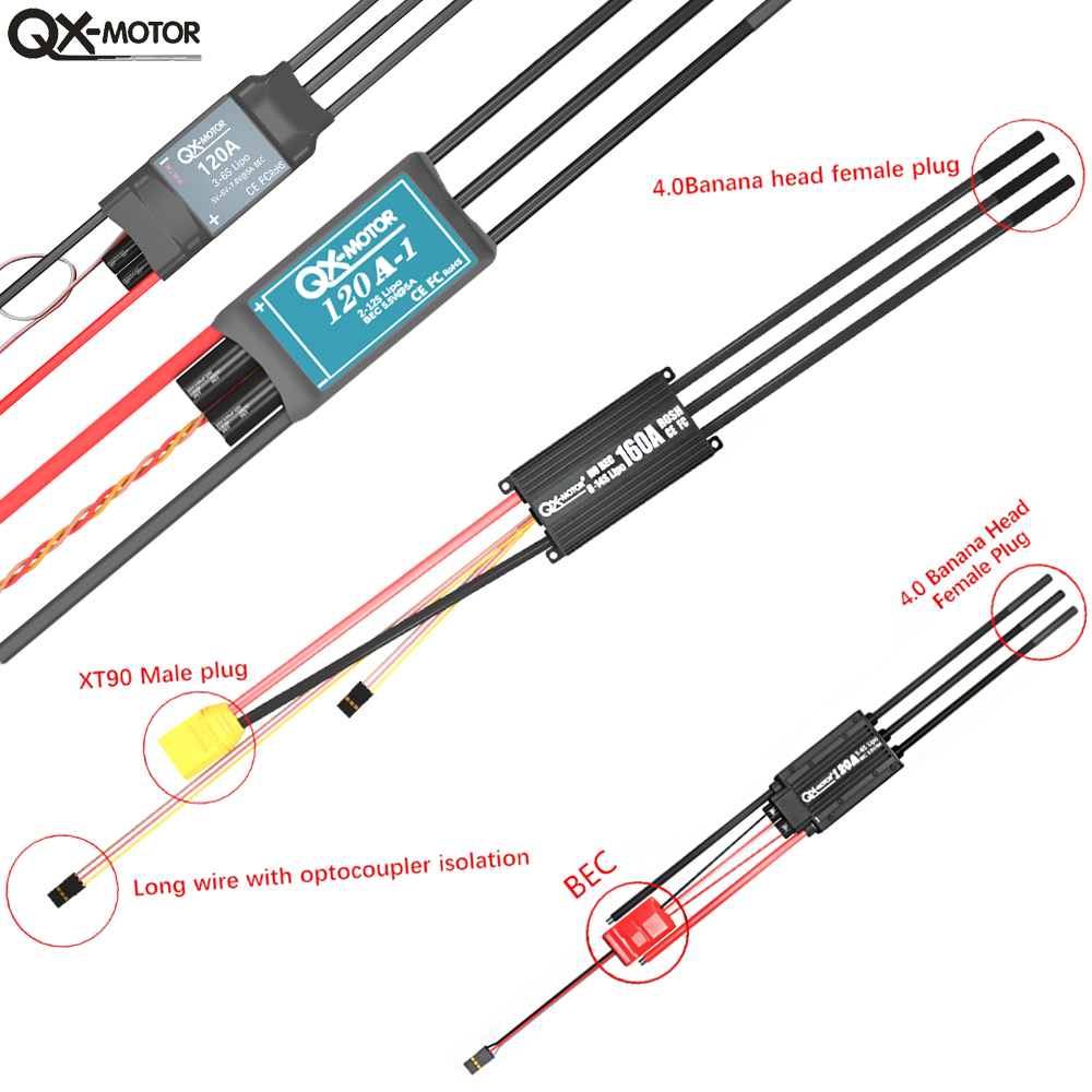 20A-120A Fırçasız ESC Hız Kont - Rc Helicopter Motor incelemesi ve fiyatı