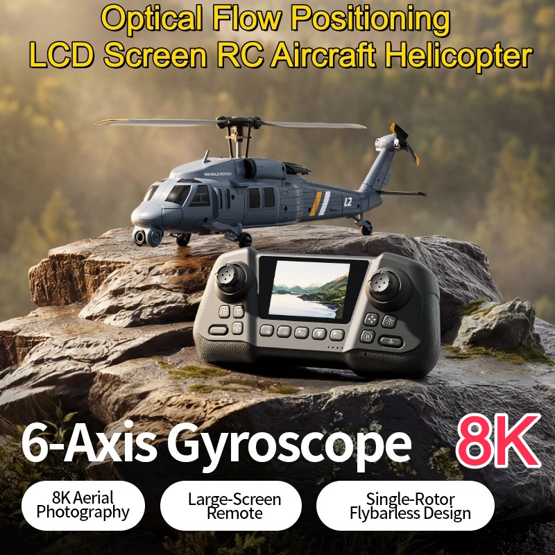 Askeri Uzaktan Kumandalı Ekran - Rc Helicopter Single Rotor incelemesi ve fiyatı