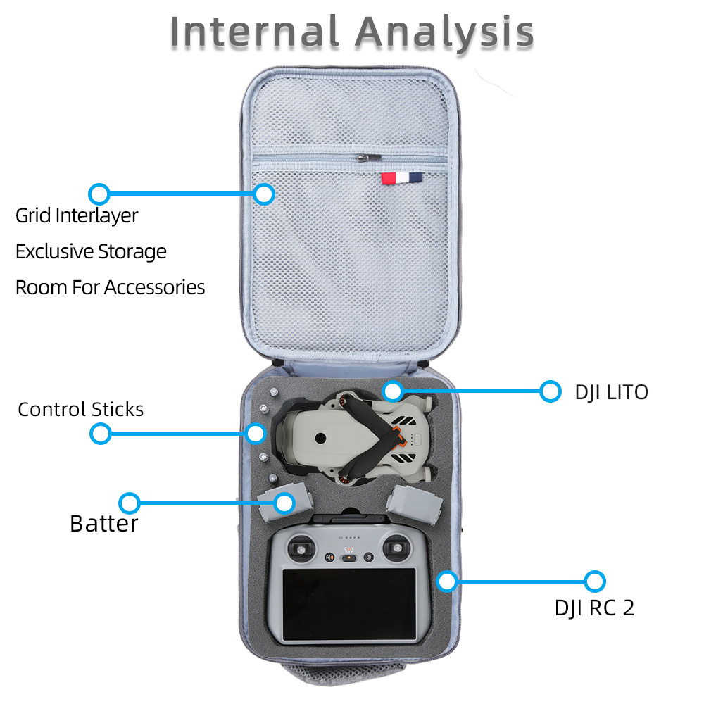 DJI Lito 1/Lito X1 için Taşına - Rc Helicopter Bag incelemesi ve fiyatı